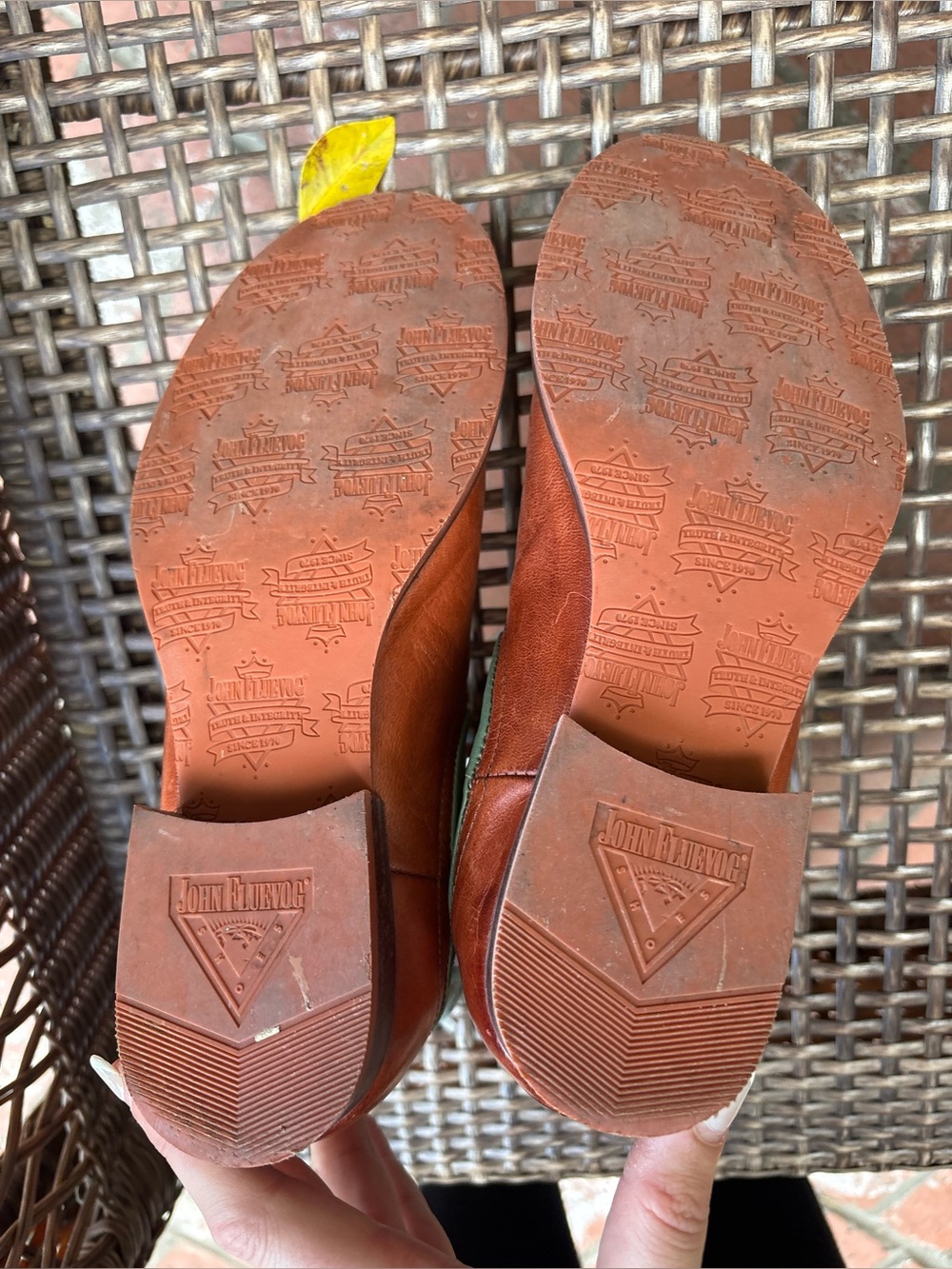 John Fluevog BIBLIO NORTON LAYERED CHELSEA BOOTS - Picture 7 of 15